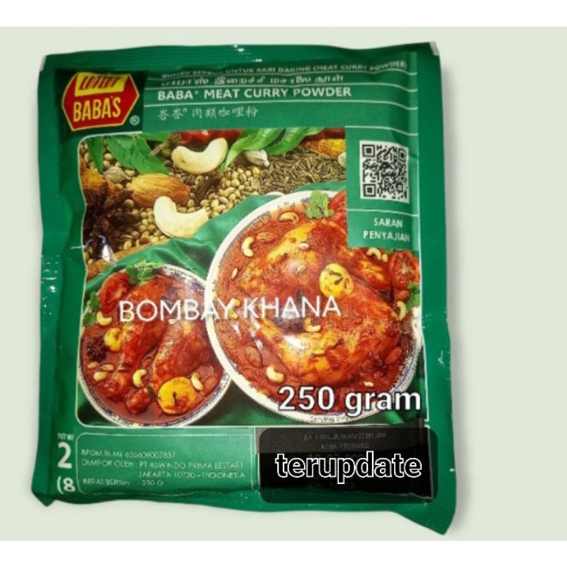 

Babas Kare 250 gram serbuk babas daging