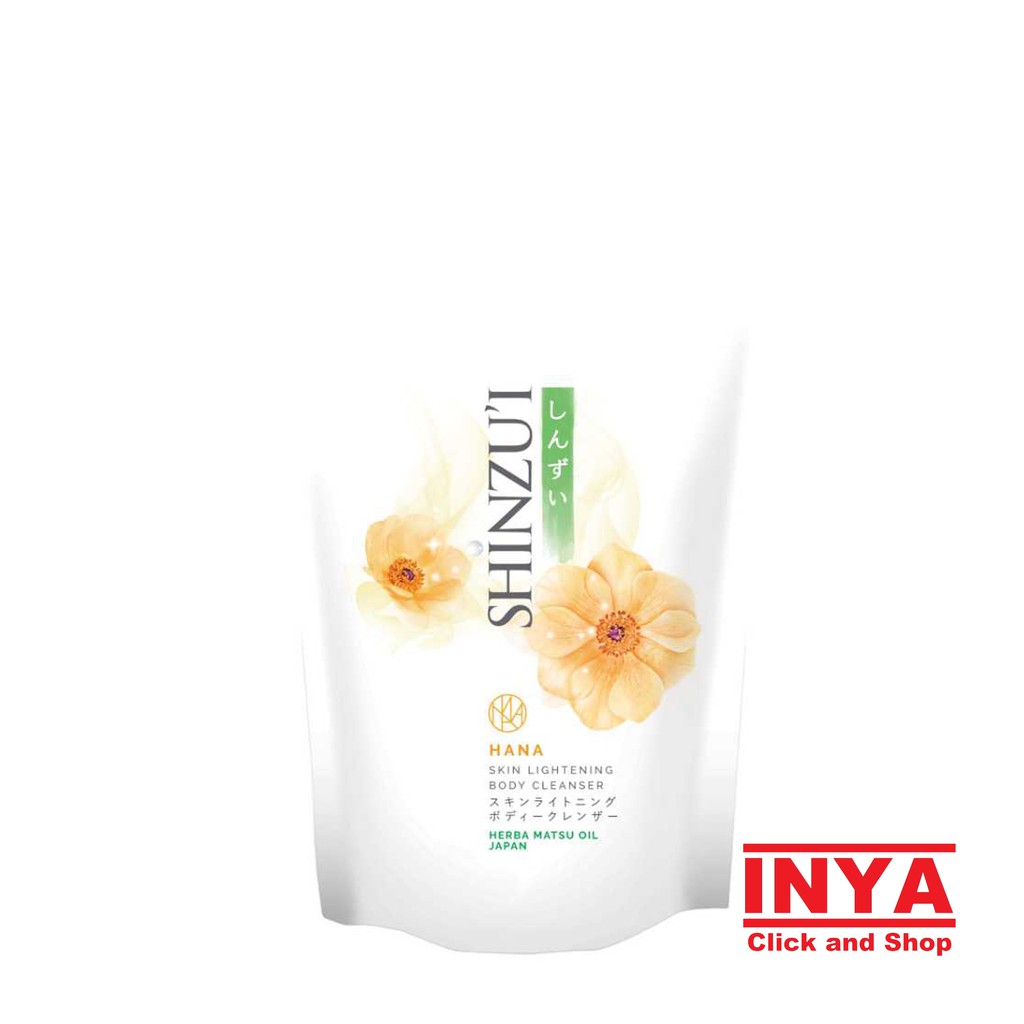 SHINZUI HANA BODY CLEANSER 200ml REFILL - Sabun Mandi Cair