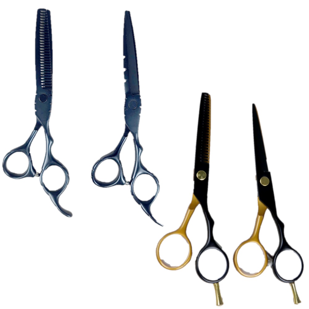 Gunting Rambut Professional Barber Hairdressing Scissors 2 PCS - 440C