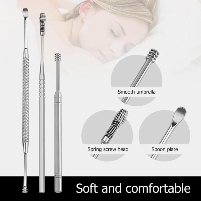 Pembersih Telingan Korek Kuping Set 7 pcs 6 pcs Ear Wax Picker