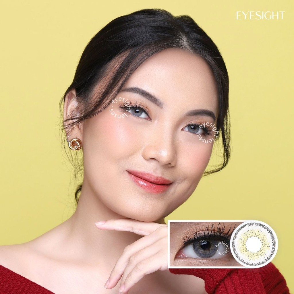 EYESIGHT LENSES Softlens Princess by EOS - Sole 3 Tone Gray (1pc/sebelah)