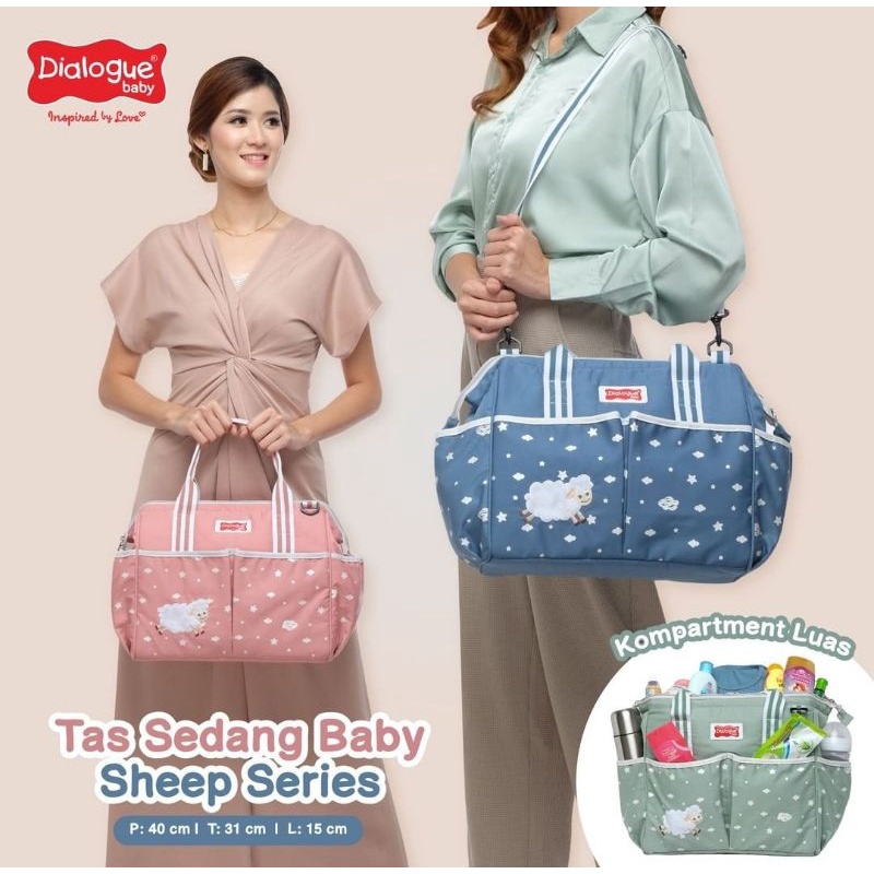 Dialogue Baby Tas Sedang Baby Sheep Series (DGT7311) - Diaper Bag