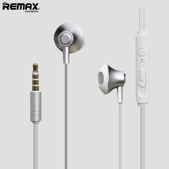 Remax Earphone Wired Headset Design Earbud For Calls &amp; Music - RM-711