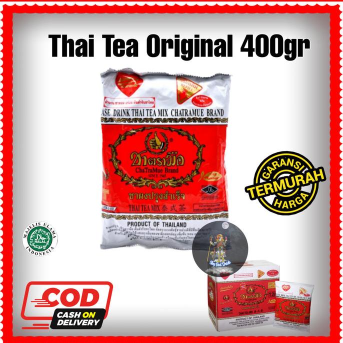 

(BISA COD) thai tea chatramue Original 400gr BERGARANSI Kode 622
