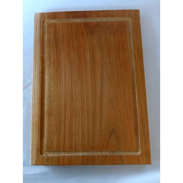 talenan kayu jati 25x19cm