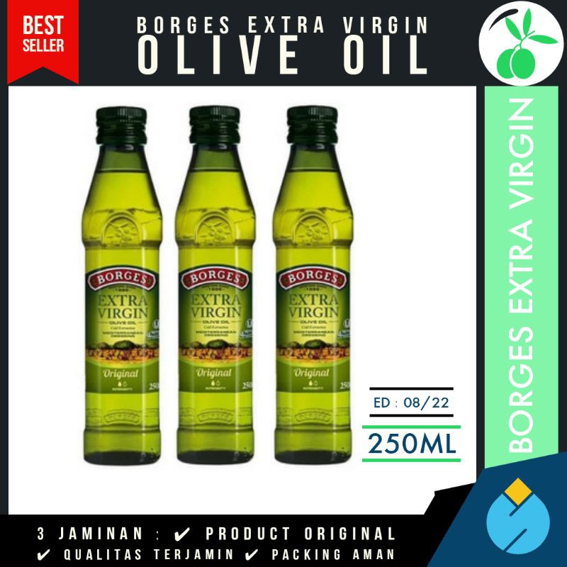 Minyak Zaitun Borges Extra Virgin 250 ml / 250ml BPOM / Zaitun