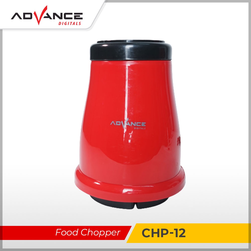 【Garansi 1 Tahun】Food Chopper Advance CHP-12 1.2L Penggiling daging bumbu makanan blender FOOD PROCESSOR Penggiling Makanan Bayi mpasi