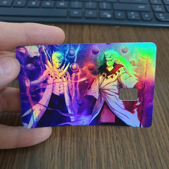 

Sticker Skin ATM Hologram CH0043 - Naruto - Naruto Obito Madara Uchiha