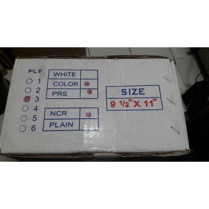 

Kertas Continuous Form Rangkap 3 Bagi 2 KERTAS HVS