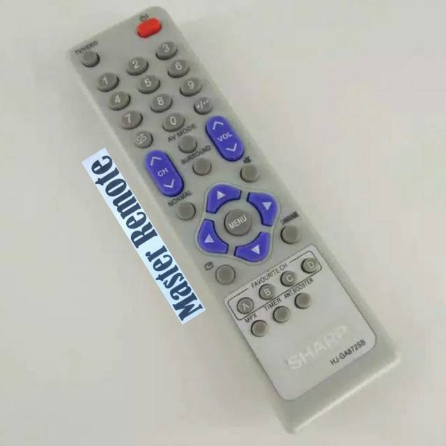 Remot Remote TV Sharp Alexander Slim II Tabung / Flat GA872SB