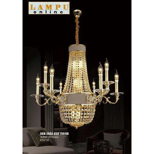 Jual Lampu Gantung Crystal Classic Sch Gd Dfx Xf Shopee Indonesia