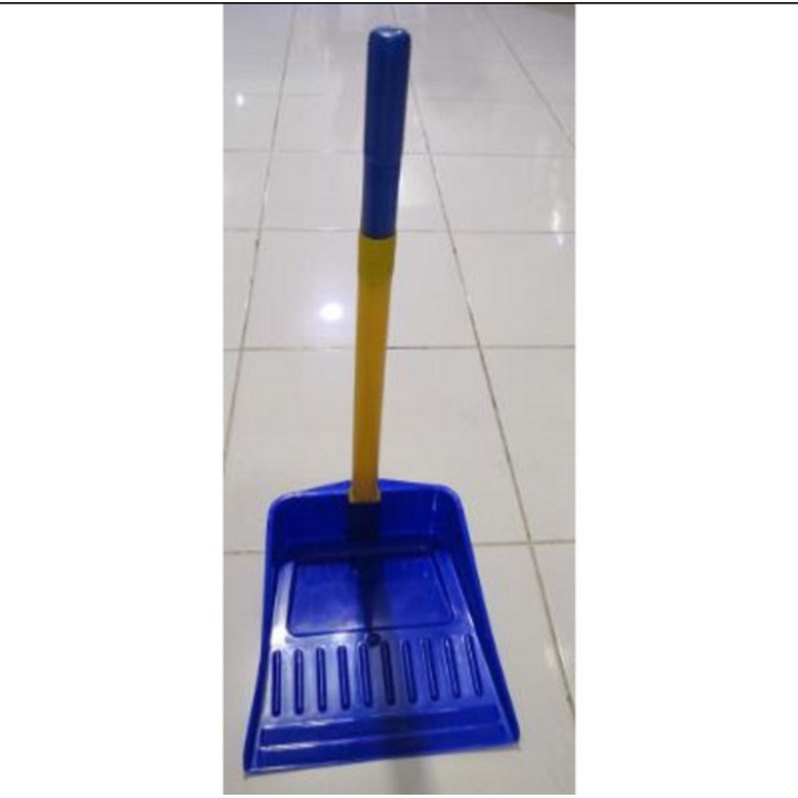 Pengki Cemerlang / Serokan / Serok / Sekop Sampah Gagang Plastik