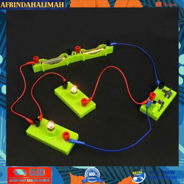 

{TERBARU} Y03-Electric Circuit Kit Kids School Science Toy Kit Montessori