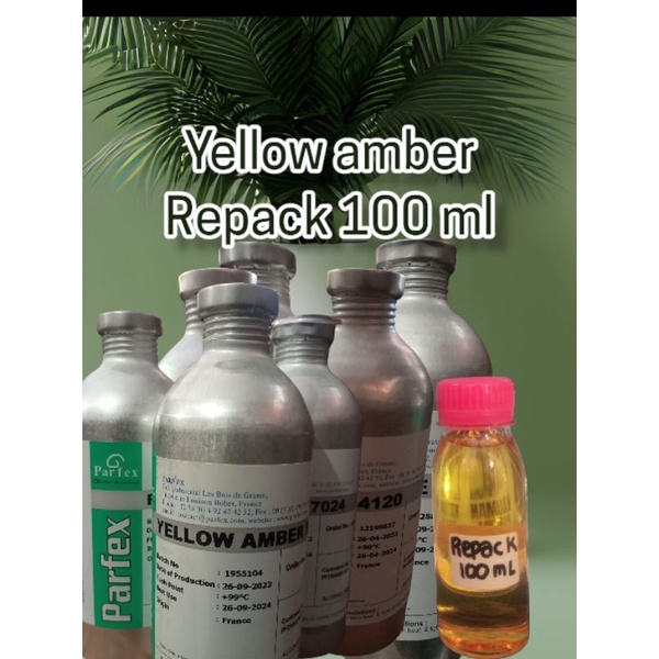 Grosir parfum Bibit biang yellow amber by Parfex