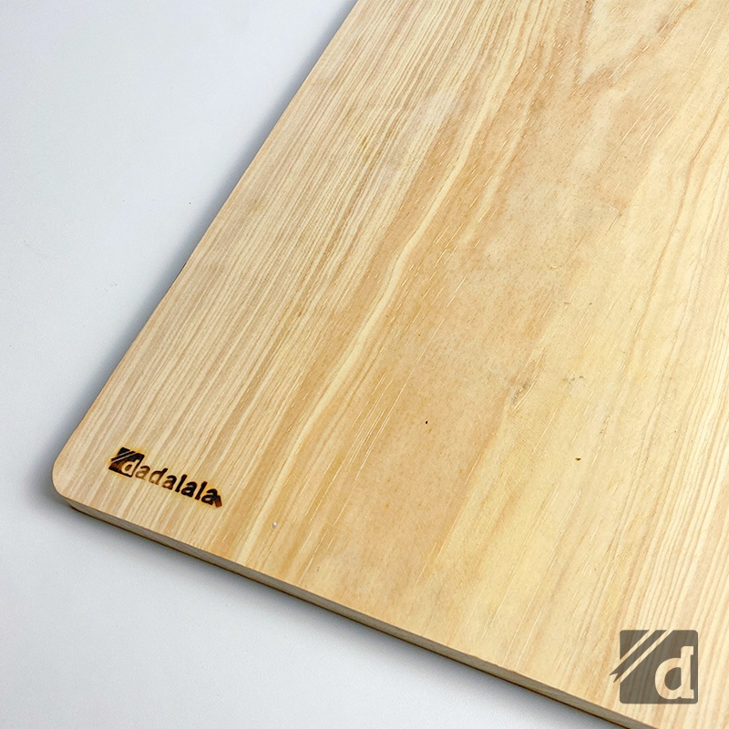 DADALALA Talenan Kayu Besar (Wooden Cutting Board) Ukuran 40x30 Cm Bahan Kayu Pinus Kualitas Premium