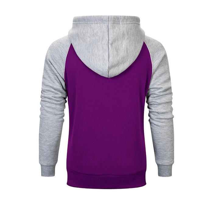 Jaket Polos Big Size Ungu Abu Muda M L XXL XXXL XXXXL XXXXXL Raglan Sleeve Jacket Oversize PURPLE GREY