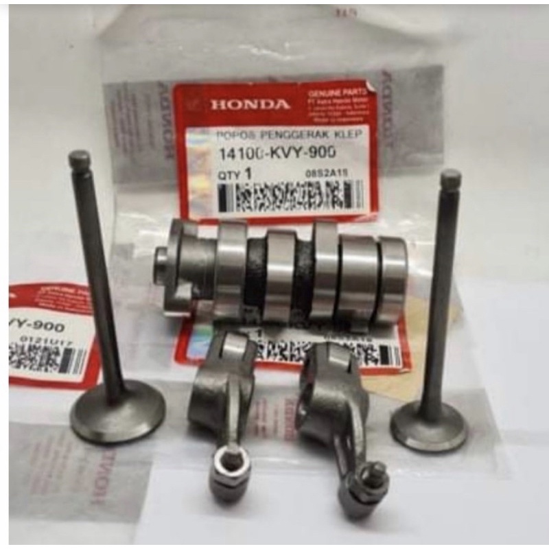 PAKET TURUN MESIN NOKEN AS PLATUK PAYUNG KLEP 1SET BEAT POP BEAT ESP STARTER HALUS HONDA