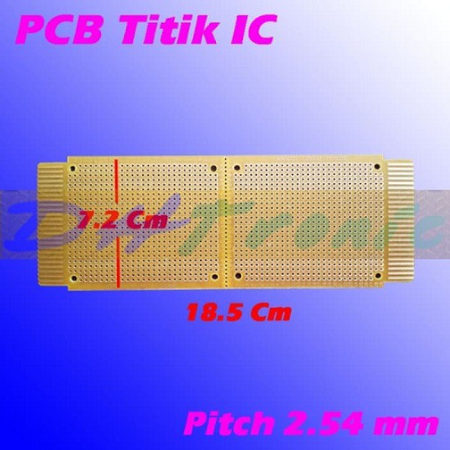 PCB Titik Lubang IC PCB Lubang IC PCB IC - PCB Universal - PCB Bolong Premium