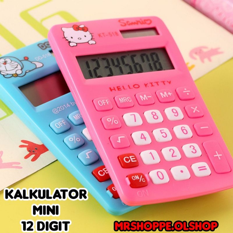 

Kalkulator mini portbale 12 Digit ⭐Mrshopee⭐