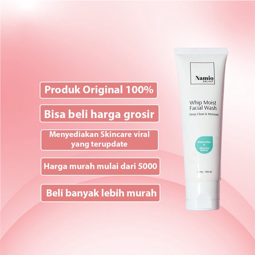 [ SKINHOUSEID ] NAMIO Whip Moist Facial Wash