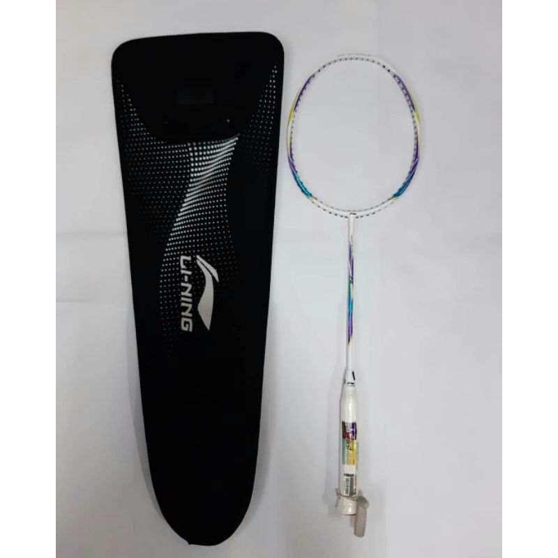 RAKET BADMINTON MURAH LINING WINDSTORM 74 WHITE ORIGINAL