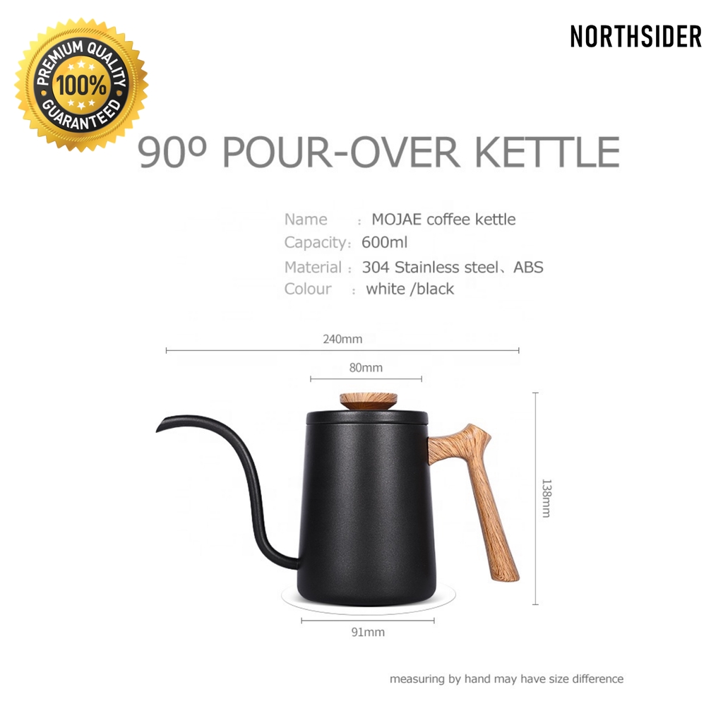 GOOSENECK DRIP KETTLE 600ML | TEKO KOPI STAINLESS STEEL - MJA18