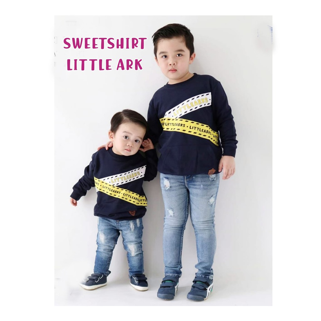 SWEATSHIRT LITTLE ARKS / SWEATER LITTLE ARKS / SWEATER ANAK