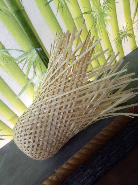 Krongso natural bambu untuk sovenir