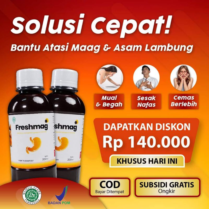ORIGINAL FRESHMAG madu fresmag solusi atasi asam lambung kronis. madu herbal alami penyembuh asam lambung kronis freshmag fresh mag-3