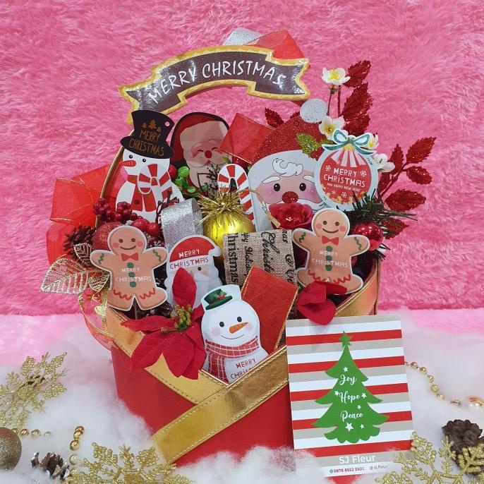 

PAKET DEKORASI HAMPERS NATAL CHRISTMAS PARCEL HADIAH 17 BN51FV6C