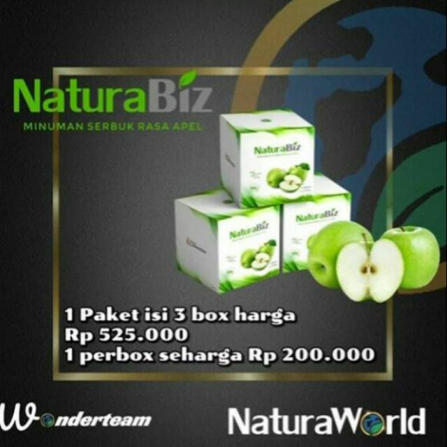 

NaturaWorld Naturabiz 1 paket isi 3 box