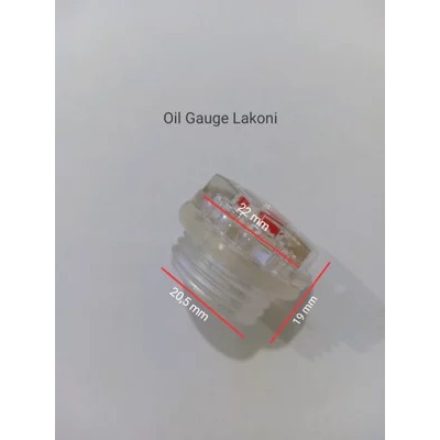 Oil Gauge Pengukur Oli Kompresor Angin Lakoni