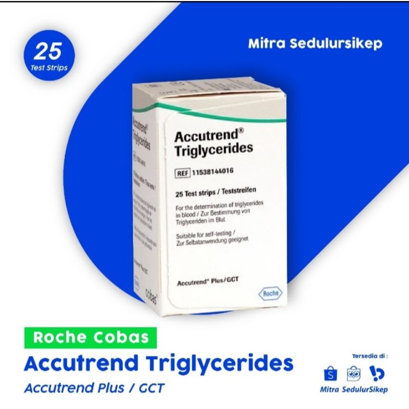 Strip Accutrend Triglyceride l Accutrend Strip Triglycerida