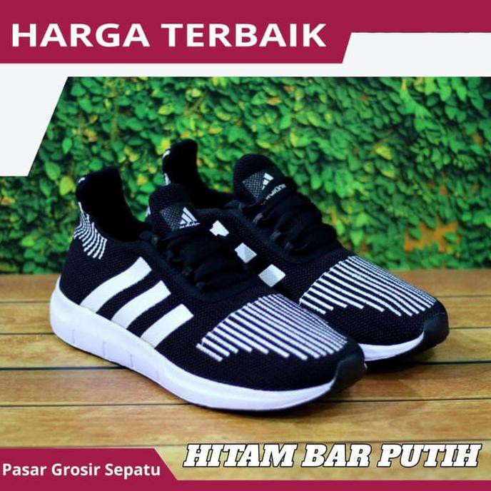 Sepatu Casual Sport Sneakers Adidas SWIFT RUN Harian Pria Cowo Shoes