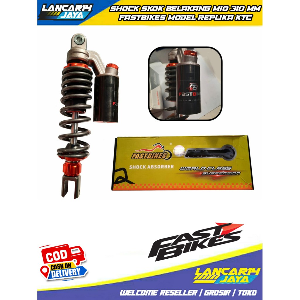 SKOK SHOCK BELAKANG MIO 310MM FASTBIKES MODEL REPLIKA KTC double click