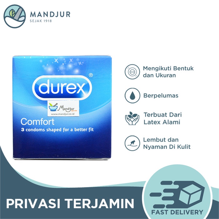 Paling Mahal Kondom Durex Comfort - Isi 3