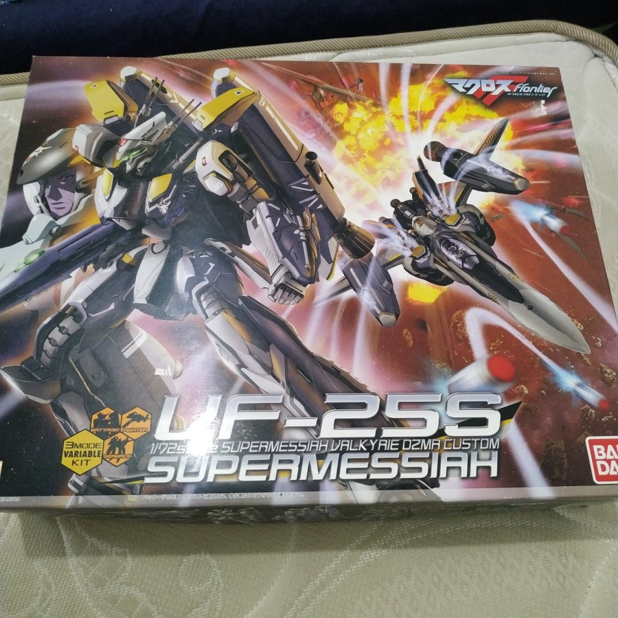 macross vf-25s supermessiah valkyrie ozma custom 1/72 bandai