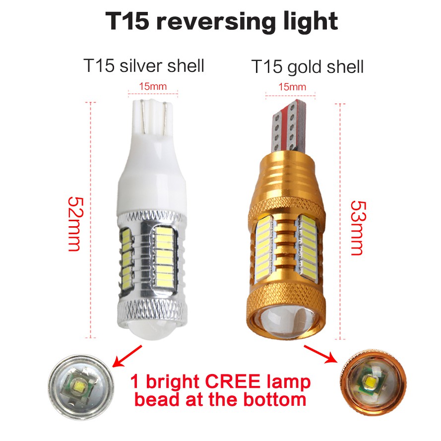 Kualitas tinggi sepeda motor mobil 92LED dipimpin lampu, Lampu rem, Lampu sein, T20 1156 1157 P21W