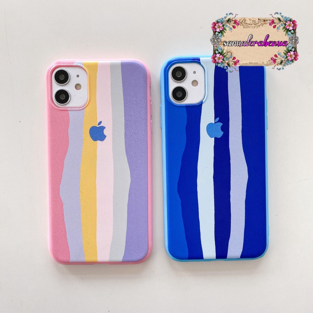 SS046 CASE RAINBOW IPHONE 6 7 7+ X XS SB2698