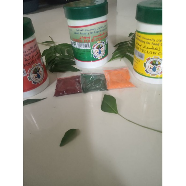 

safron bubuk pewarna makanan arab 5gr strawberry
