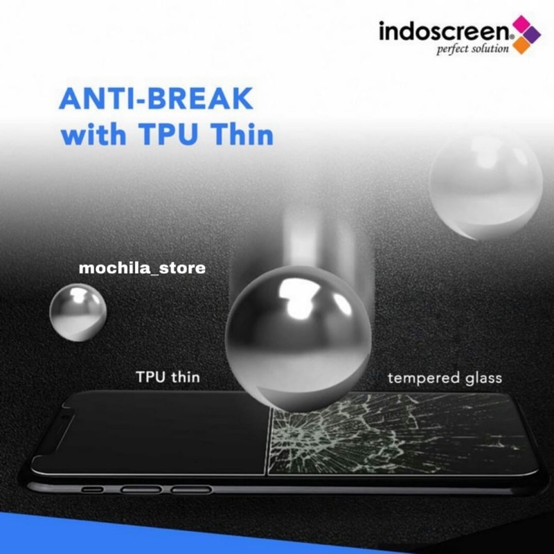 Full Cover Anti Gores TPU Samsung S6 S7 S8 S9 S10 Edge + Plus Edge - Anti Gores TPU Jelly Indoscreen