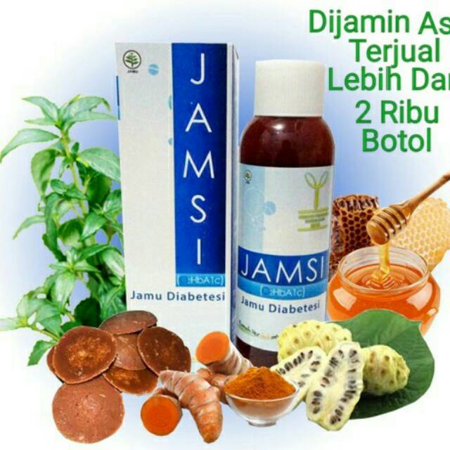 

Jamsi jamu obat diabetes 100ml| diabet| diabetesi Asli |100% original