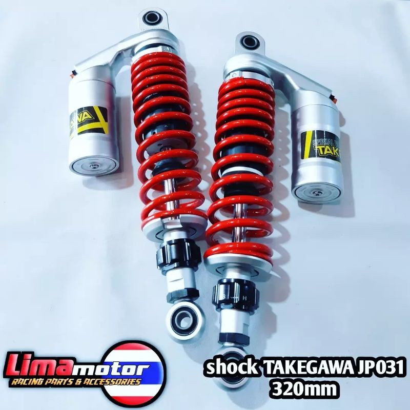 Shock TAKEGAWA JP031 ukuran 320mm click fungsi aktif