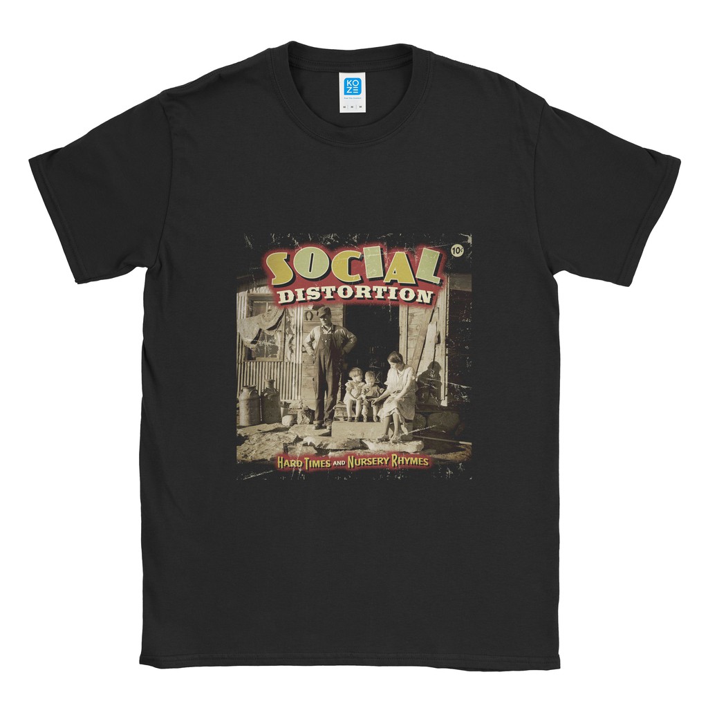 Baju Kaos Band Social Distortion Album Cover