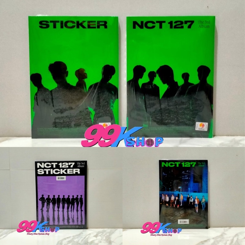 [99KSHOP] NCT 127  STICKER - The 3rd Album [Sticker]