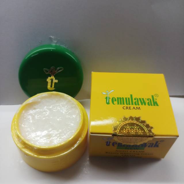 Cream temulawak malam super dus putih