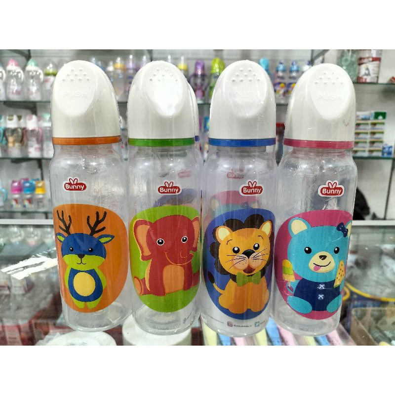 Botol Susu Karakter Lucu Bunny 2415 BPA Free 250Ml/125Ml/60Ml