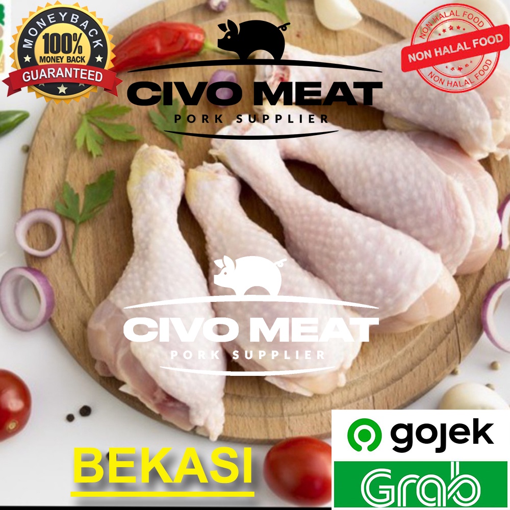 

Chicken Drumstick / Ayam Paha Bawah (Frozen) - 1kg