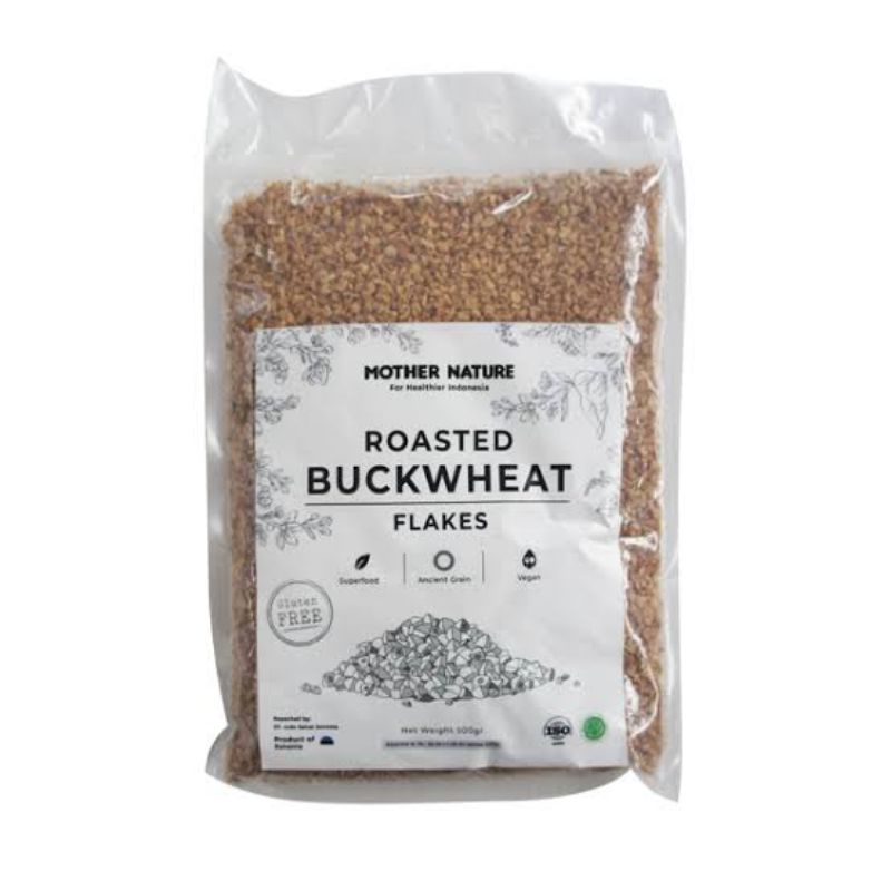 

MOTHER NATURE ROASTED BUCKWHEAT 500GR