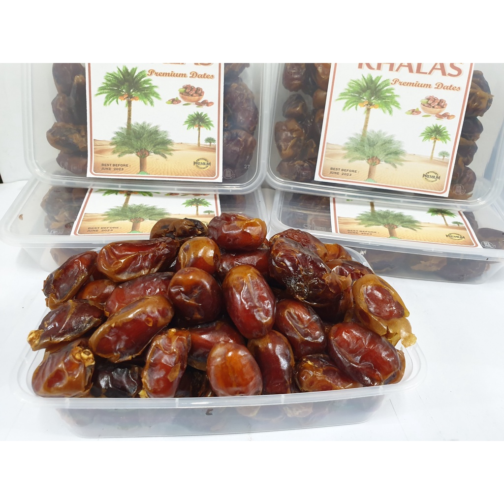 Kurma khalas kemasan 250gr//khalas premium///oleh oleh haji dan umroh